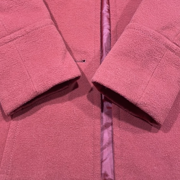 Liz Claiborne coat, small, rust red color - Picture 3 of 5
